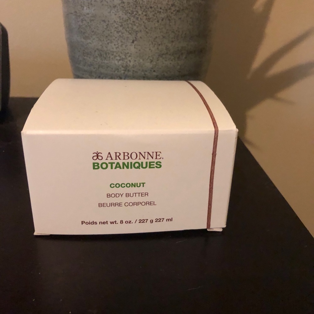 Arbonne coconut body butter